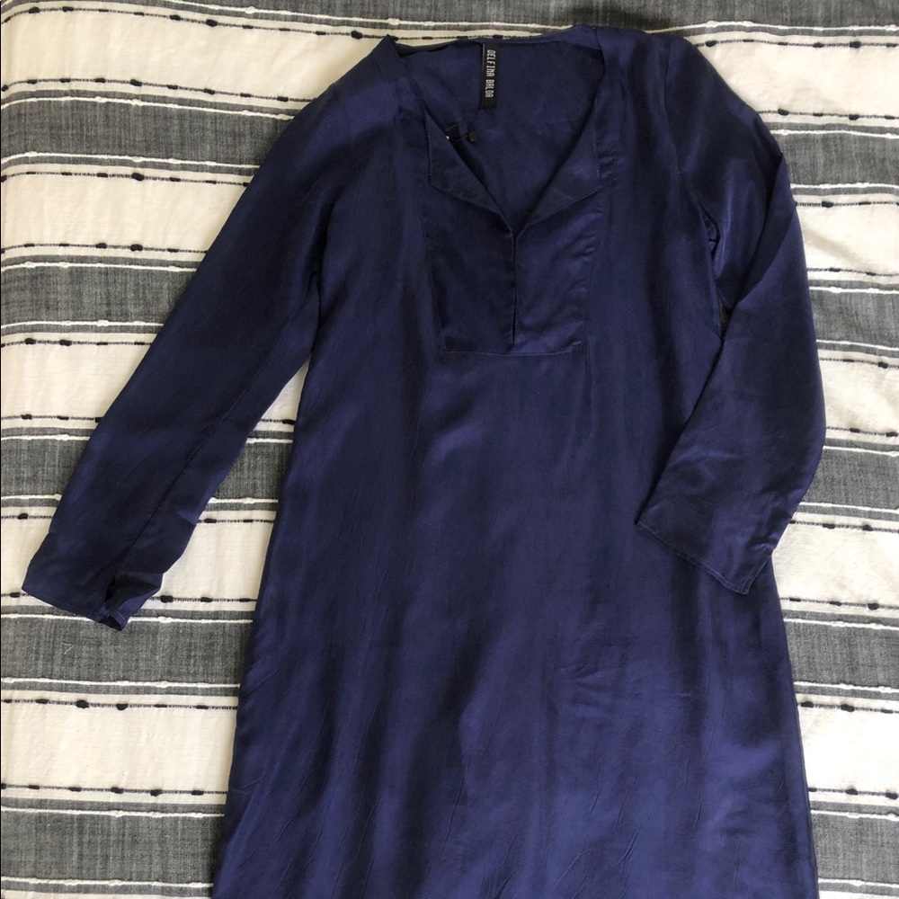 New with tags Delfina Balda 100% silk dress - Picture 4 of 4